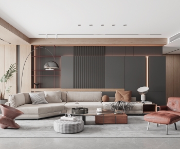 Modern A Living Room-ID:336117031