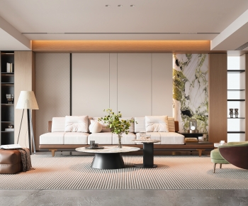 Modern A Living Room-ID:646579038
