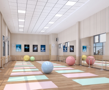 Modern Yoga Room-ID:490542898