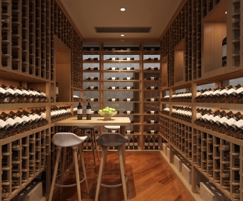 Modern Wine Cellar/Wine Tasting Room-ID:110894929
