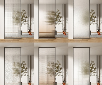 Modern Glass Screen Partition-ID:140590785