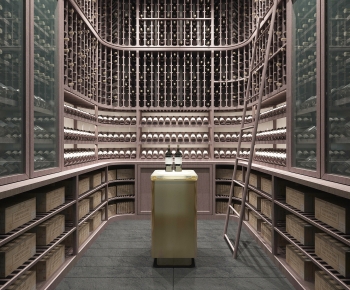 Modern Wine Cellar/Wine Tasting Room-ID:176716093