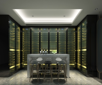 New Chinese Style Wine Cellar/Wine Tasting Room-ID:326195008