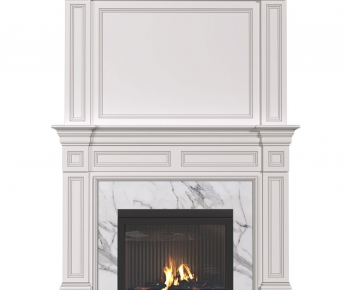 Simple European Style Fireplace-ID:921221975