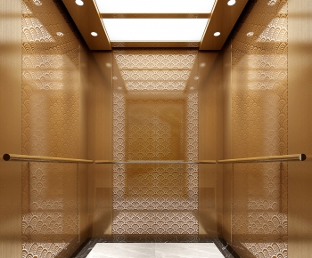 Modern Corridor/elevator Hall-ID:338382966