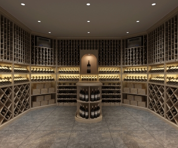Modern Wine Cellar/Wine Tasting Room-ID:251583103