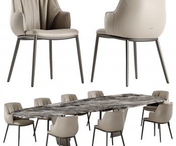 Modern Dining Table And Chairs-ID:809057951