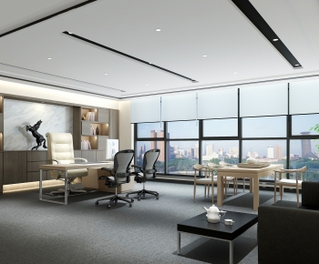 Modern Manager's Office-ID:134713898