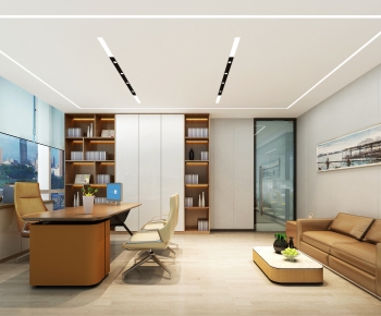 Modern Manager's Office-ID:410718929