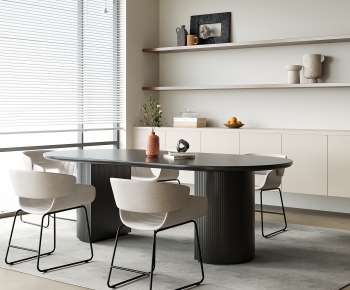Modern Dining Table And Chairs-ID:245771885