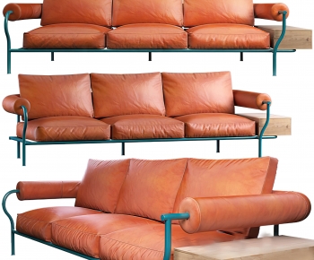 Modern Three-seat Sofa-ID:687100894