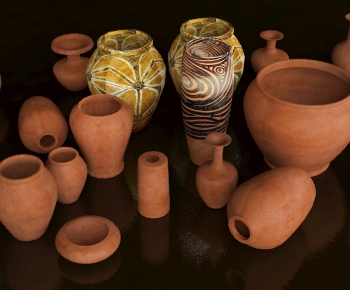 Modern Clay Pot-ID:112749101