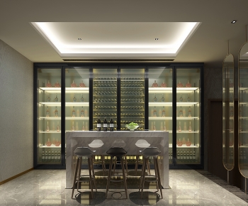 Modern Wine Cabinet-ID:523936038