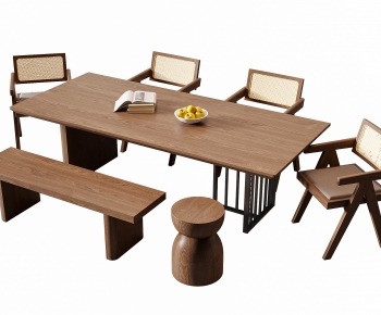 Modern Dining Table And Chairs-ID:206258069