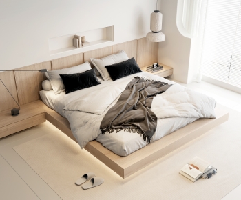 Japanese Style Double Bed-ID:925923111
