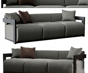 Modern Three-seat Sofa-ID:850164898