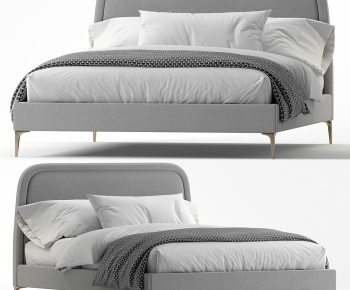 Modern Double Bed-ID:244312059