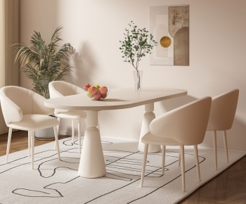 Modern Dining Table And Chairs-ID:606937894