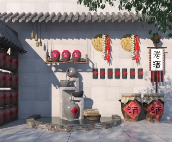 New Chinese Style Exhibit-ID:875377898