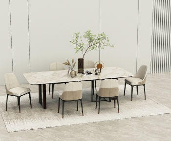 Modern Dining Table And Chairs-ID:987585071