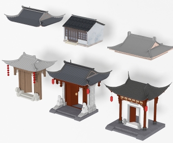 Chinese Style Building Component-ID:360120068