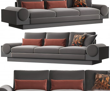 Modern Three-seat Sofa-ID:273401023