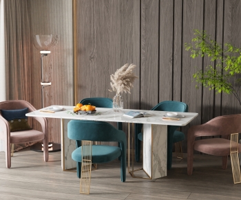 Modern Dining Table And Chairs-ID:538297893
