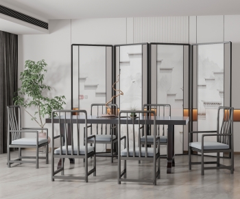 New Chinese Style Dining Room-ID:824830562
