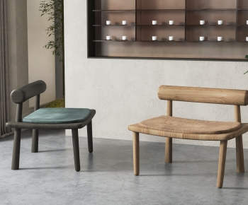 Modern Wabi-sabi Style Single Chair-ID:735661984