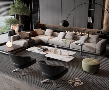 Modern Sofa Combination-ID:380028014