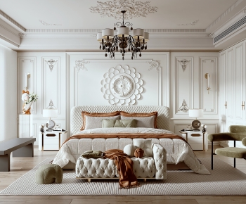 French Style Bedroom-ID:210731985