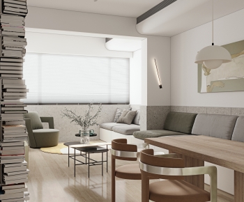 Modern A Living Room-ID:431657082