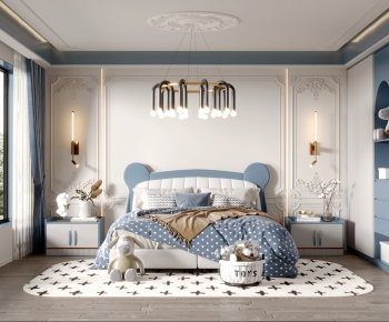 French Style Boy's Room And Son's Room-ID:310311088