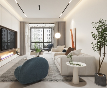 Modern A Living Room-ID:850017073