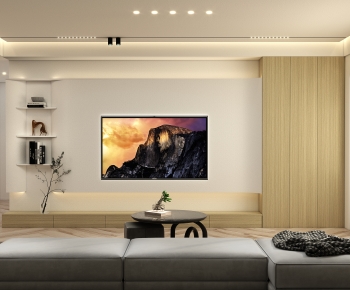 Wabi-sabi Style A Living Room-ID:890274054