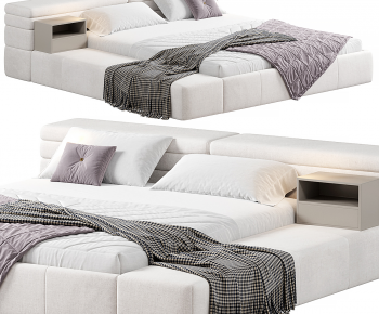 Modern Double Bed-ID:682543991