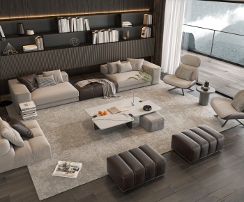 Modern Sofa Combination-ID:412697088