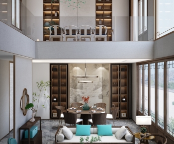 Chinese Style A Living Room-ID:947695026