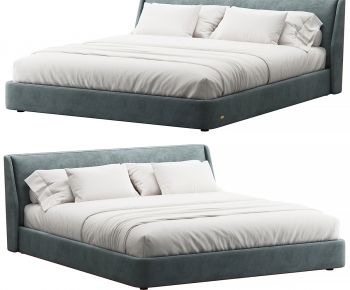Modern Double Bed-ID:551388984