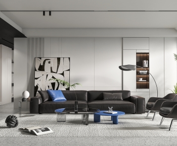 Modern A Living Room-ID:400090937