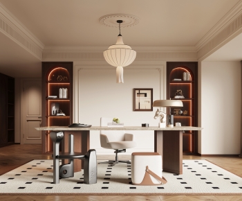 French Style Study Space-ID:661170964