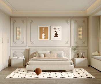 French Style Bedroom-ID:218215949