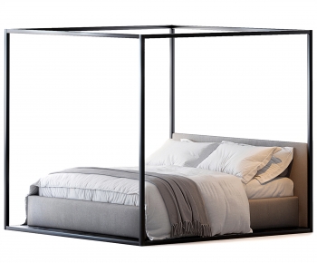 Modern Double Bed-ID:162204986
