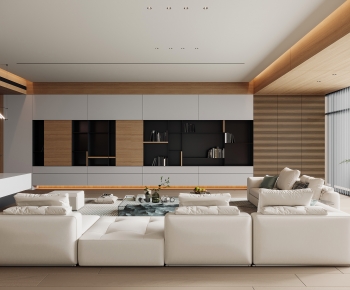 Modern A Living Room-ID:551669657