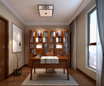 New Chinese Style Study Space-ID:378552913