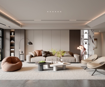 Modern A Living Room-ID:761030913