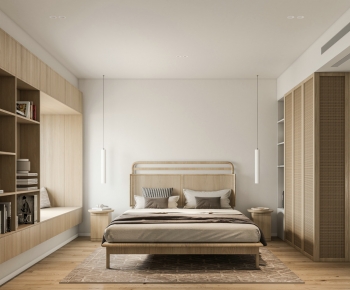 Modern Wabi-sabi Style Bedroom-ID:642308002