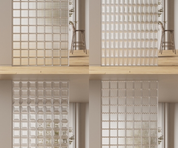 Modern Glass Screen Partition-ID:934411058