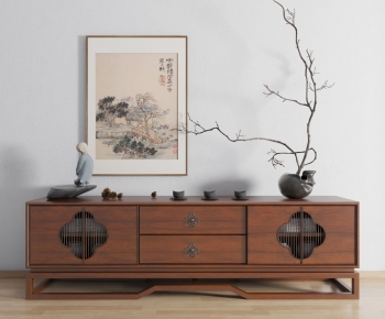 New Chinese Style TV Cabinet-ID:437731987