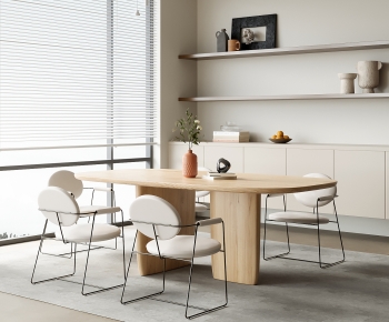 Modern Dining Table And Chairs-ID:945420039